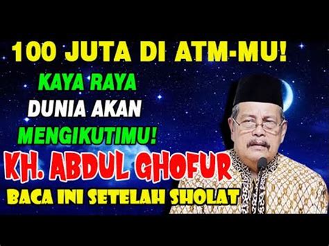 Mujarab Baca Ini Urusan Dunia Dan Segala Kesusahan Akan Hilang Amalan