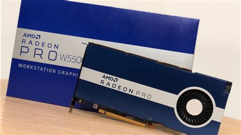 Unboxing AMD Radeon PRO W5500 8GB YouTube