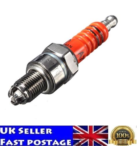 Motocycle Spark Plug A7TJC GY6 50 70 90 110 125cc ATV Moped Scooter 3