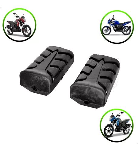 Par Gomas Posapies 125z Para Moto Italika MercadoLibre