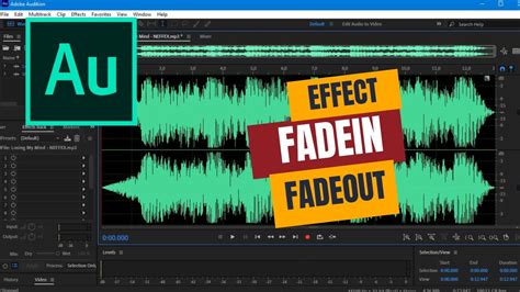 Cara Membuat Effect Fade In Dan Fade Out Di Adobe Audition YouTube