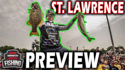 ST LAWRENCE RIVER Bassmaster FANTASY FISHING Show YouTube