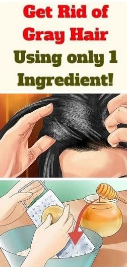 how to get rid of gray hair forever