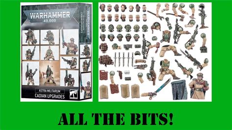 Hobby Video Unboxing The Cadian Upgrade Frame Astra Militarum