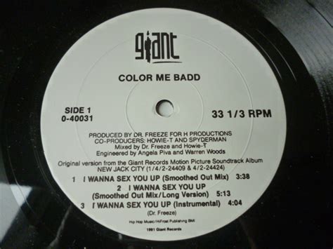 Yahoo オークション Color Me Badd I Wanna Sex You Up 試聴可 メ