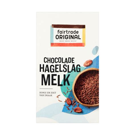 Fairtrade Original Chocolade Hagelslag Melk G Aanbieding Bij Jumbo