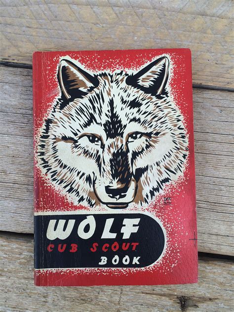 1948 Wolf Cub Scout Book Vintage Boy Scouts Handbook Boy Etsy