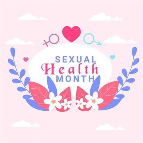 Premium Vector Sexual Health Month Concept Illustration Stock Vector