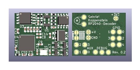 Github Gab K Rp Decoder Cost Effective Diy Dcc Decoder For Model