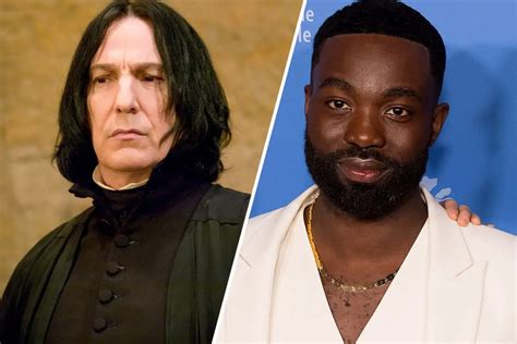 Debate Surrounds Paapa Essiedus Casting as Severus Snape in HBOs
