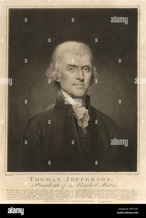 Rembrandt Peale Thomas Jefferson Hi Res Stock Photography And Images