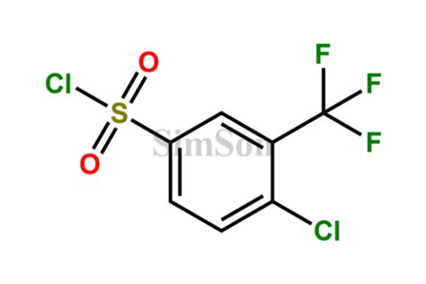 4 Chloro 3 Trifluoromethyl Benzenesulfonyl Chloride CAS No 32333 53