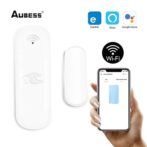 Aubess Yiweilian Smart Home Wifi Door And Window Sensor Remote Wireless