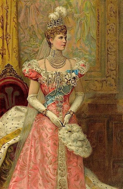 Bejeweled Portraits Of Queen Mary