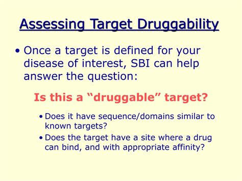 Ppt Structural Bioinformatics In Drug Discovery Powerpoint Presentation Id9347960