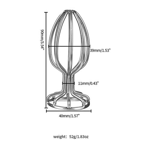 Кух анален плъг от неръждаема стомана 9см Stainless Anal Plug цена Passion bg