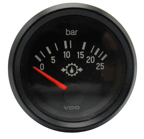 Genuine Vdo Gauge Oil Pressure Gauge Bar V