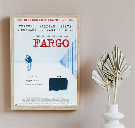 Fargo movie film poster print Alternative movie poster | Etsy