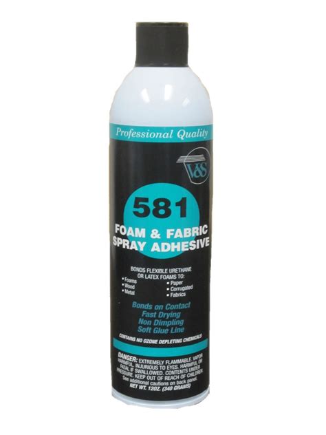 Foam & Fabric Spray Adhesive #581 12oz Can - GluePlace