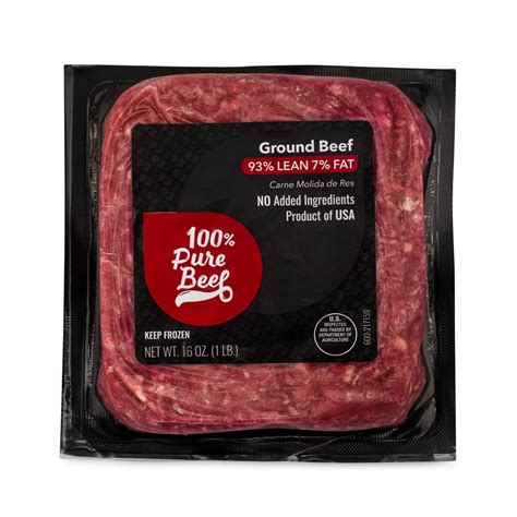 Ground Beef 93 Lean 1 Lb Wild Fork Foods