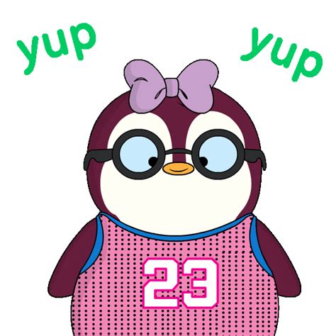 Penguin Yes Sticker By Pudgy Penguins