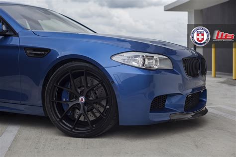 Clean Looking Monte Carlo Blue Bmw F M On Hre Wheels