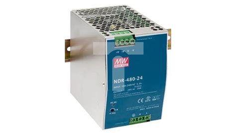 Zasilacz impulsowy AC DC na szynę DIN 480W 90 264VAC Uwyj 48VDC 10A PFC