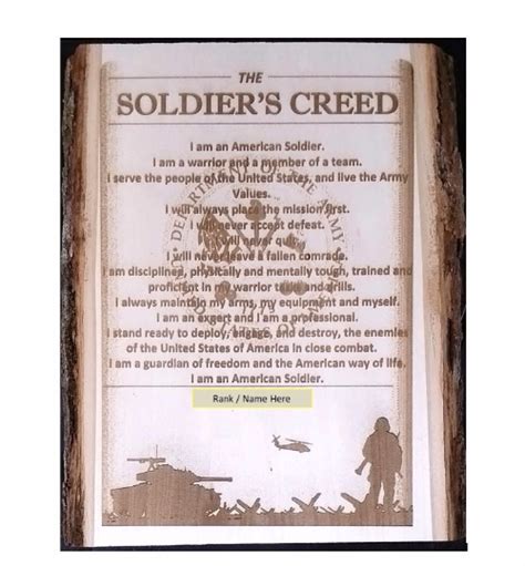 U.S. Army Soldier’s Creed