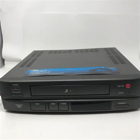 Zenith 4 Head VCR VHS Video Cassette Recorder VRM4120 Working With