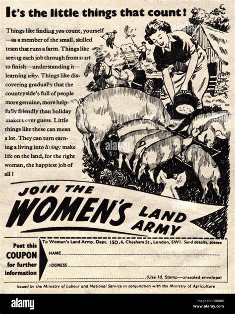 Womens Land Army Hi Res Stock Photography And Images Alamy