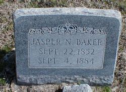 Jasper Newton Baker M Morial Find A Grave