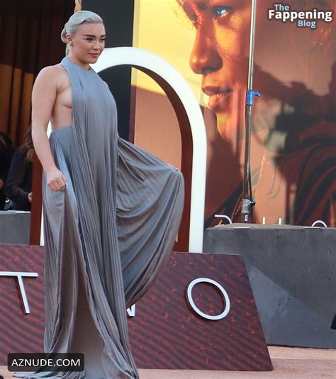 Florence Pugh Sexy Flashes Her Hot Boobs At Dune Part Two Premiere In New York City Aznude