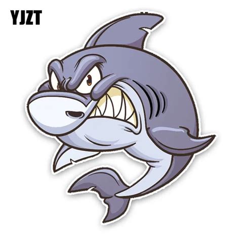 Buff Shark Cartoon