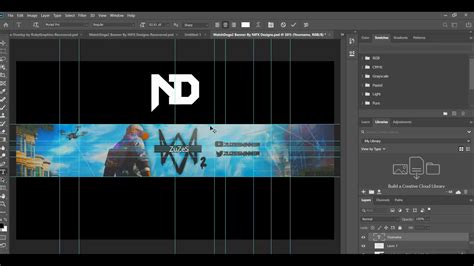 How To Edit A Banner Template Youtube