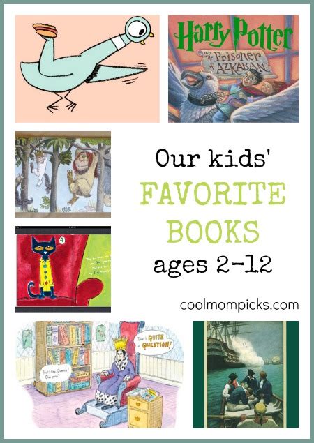 Our Childrens Favorite Books For Ages 2 12 Lots Of Ideas For Summer