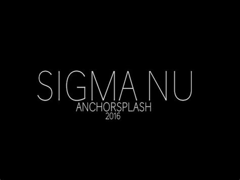 USF Sigma Nu Anchorsplash 2016 YouTube