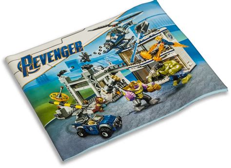 Конструктор Битва на базе Мстителей - купить аналог LEGO 76131 в ...