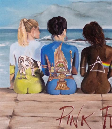 Pink Floyd Album Covers Girls