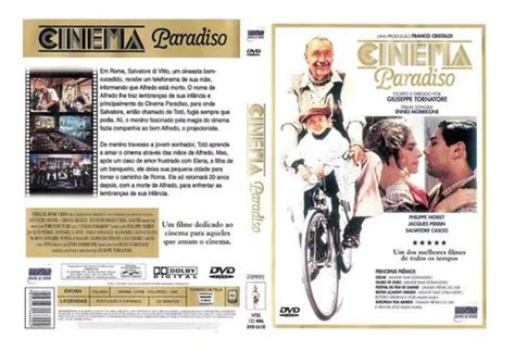 Cinema Paradiso Dvd Original Lacrado Frete Grátis