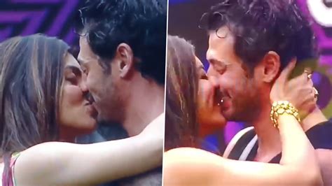 Bigg Boss Ott Akanksha Puri Jad Hadid Engage In Second Lip Kiss