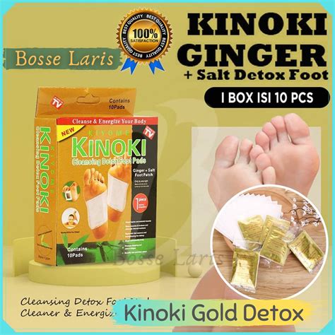 Kinoki Gold Koyo Kaki Detox Original Kg Muat Box Shopee Indonesia