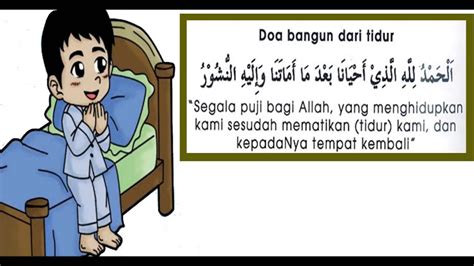 Doa Setelah Bangun Tidur Doa Tidur Sesudah Bangun Mau