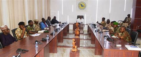 New Force Commander Visits Executive Secretary Lake Chad Basin