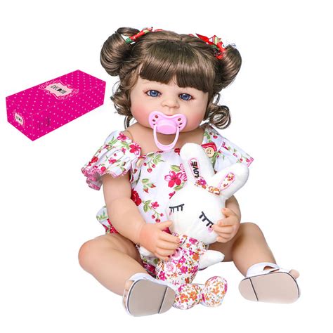 Decdeal 22-дюймовая кукла реборн, силиконовая, в полный рост ...
