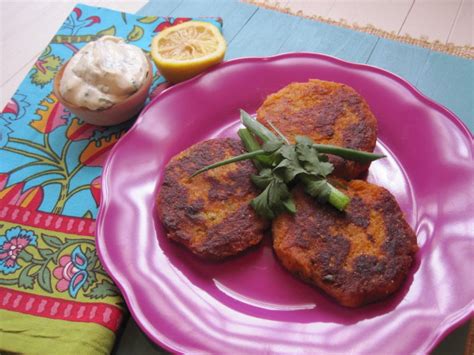 Simplykim Sweet Potato Cakes With Tangy Dipping Sauce