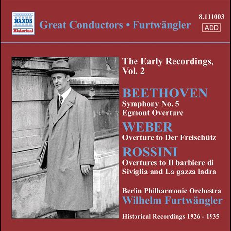 Beethoven Symphony No Egmont Overture Weber Der Freischutz