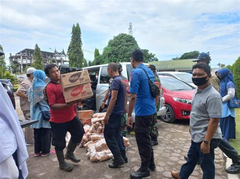 Bantuan Logistik Terus Berdatangan Ke Posko Utama Gempa Pasbar Marapi