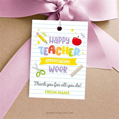 Teacher Appreciation Week Thank You