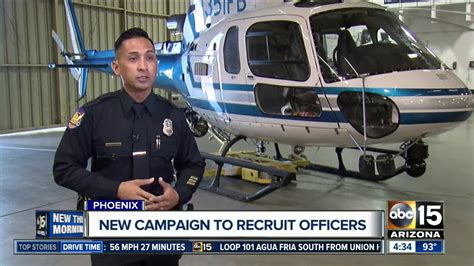 Phoenix Police Launches New Recruiting Campaign