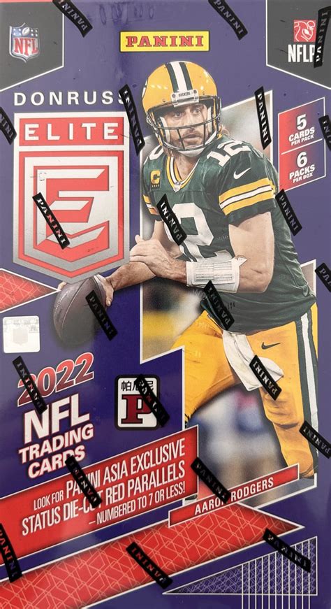 Brief Box Break 2022 Donruss Elite TMall Football Hobby